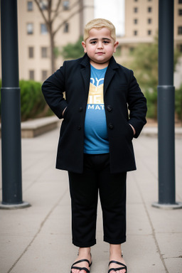 Armenian child boy with  blonde hair