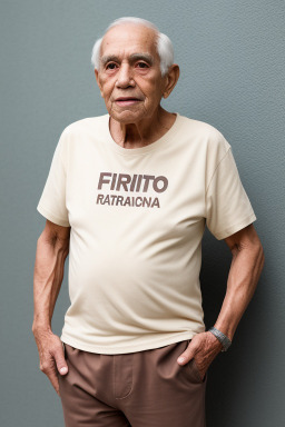 Puerto rican elderly male with  brown hair