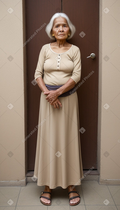 Bolivian elderly female 