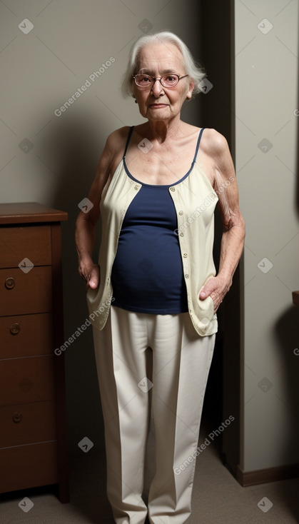 Caucasian elderly female 