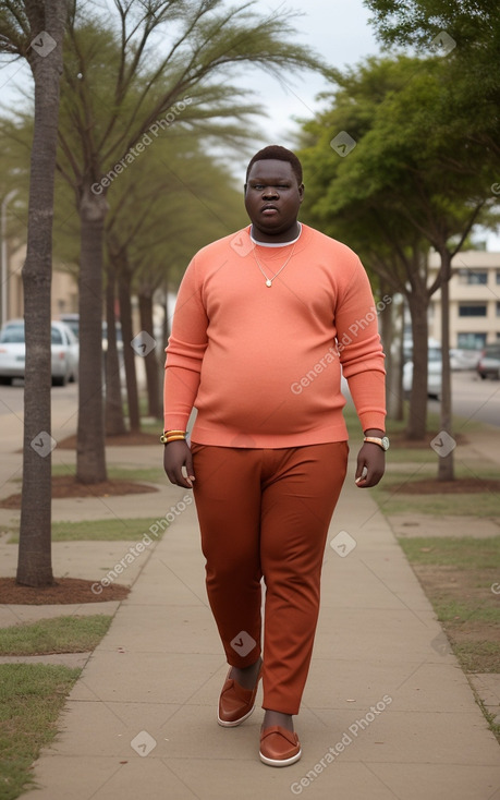 Zimbabwean young adult male with  ginger hair