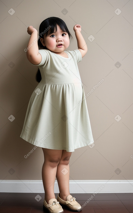 Indonesian infant girl 