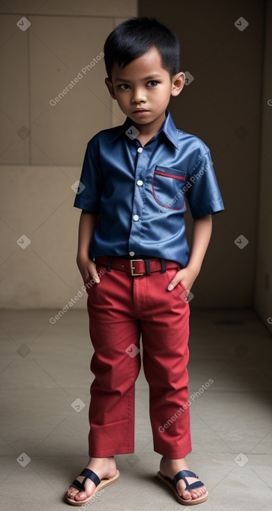 Indonesian child boy 