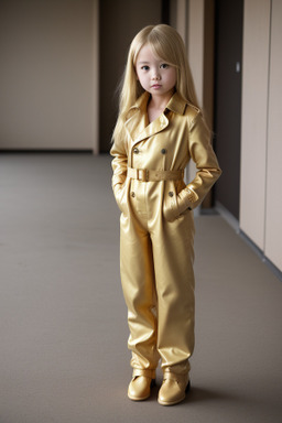 Japanese child female with  blonde hair