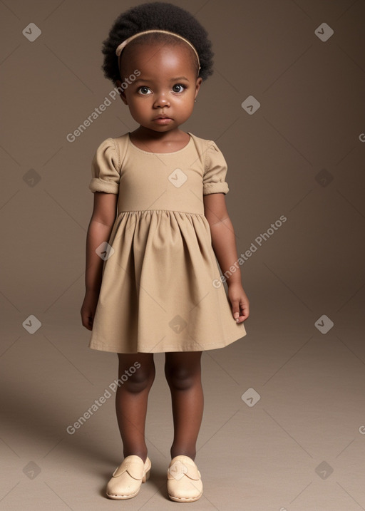 African infant girl 