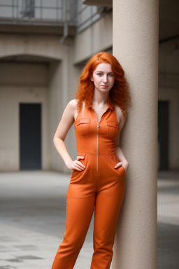 Turkish adult female with  ginger hair