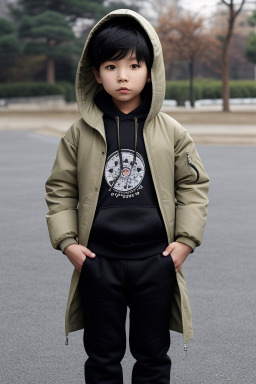 South korean child boy 