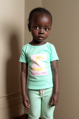 Togolese infant girl 