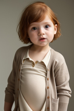 Ecuadorian infant girl with  ginger hair