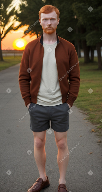 Belarusian adult male with  ginger hair