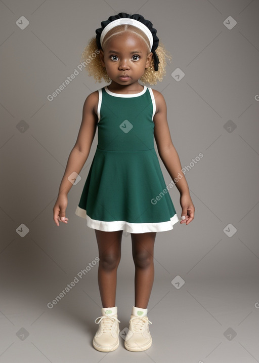 Nigerian infant girl with  blonde hair