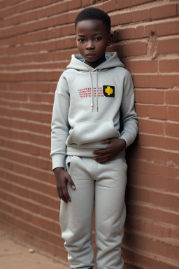 Ghanaian child boy with  blonde hair