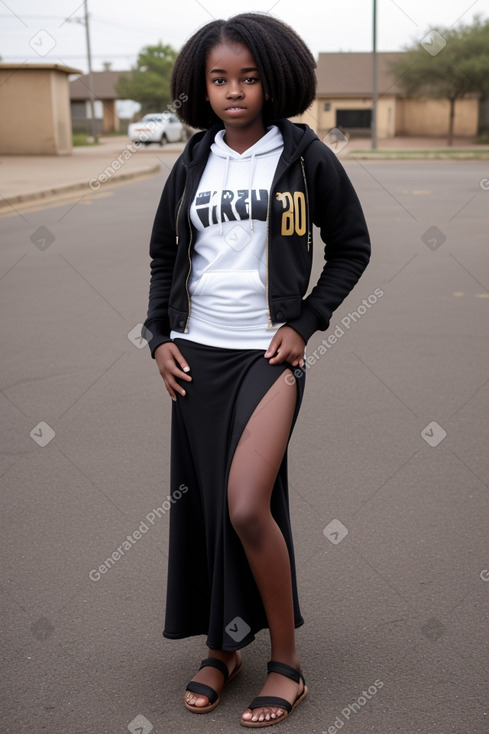 African teenager girl 