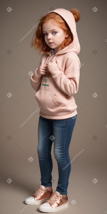 South african infant girl with  ginger hair