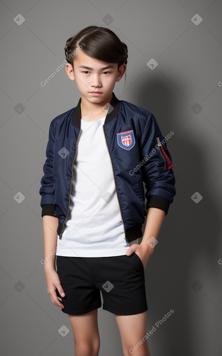 Mongolian teenager boy 