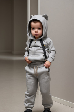 Greek infant boy with  gray hair