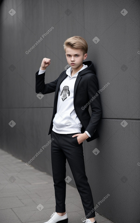 Latvian teenager boy 