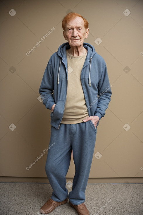 Hungarian elderly male with  ginger hair