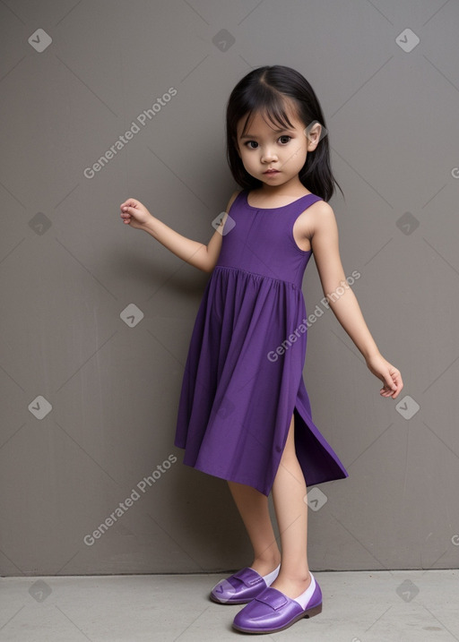 Indonesian infant girl 