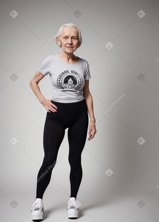 Caucasian elderly female 