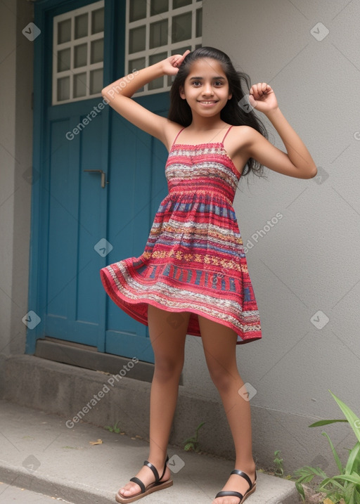 Guatemalan teenager girl 