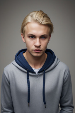 Belarusian adult male with  blonde hair