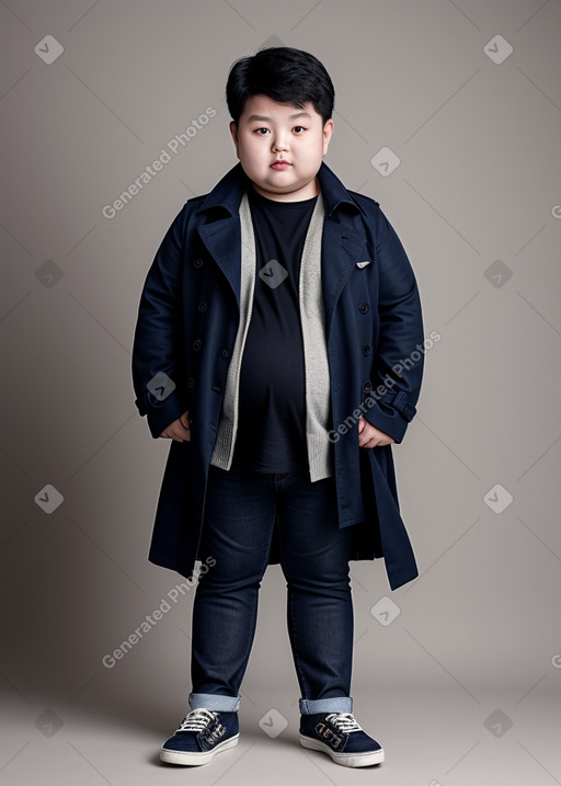 South korean child boy 