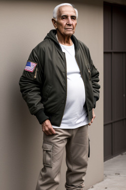 Cuban elderly male with  black hair