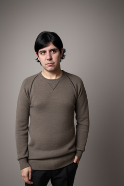 Paraguayan adult male with  black hair