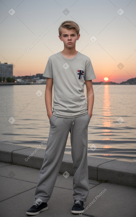 Norwegian teenager boy 