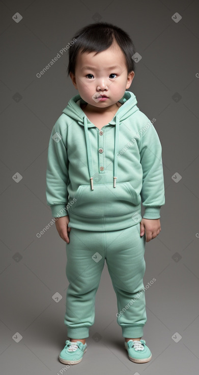 Mongolian infant boy 