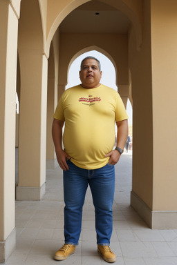 Tunisian middle-aged male with  blonde hair