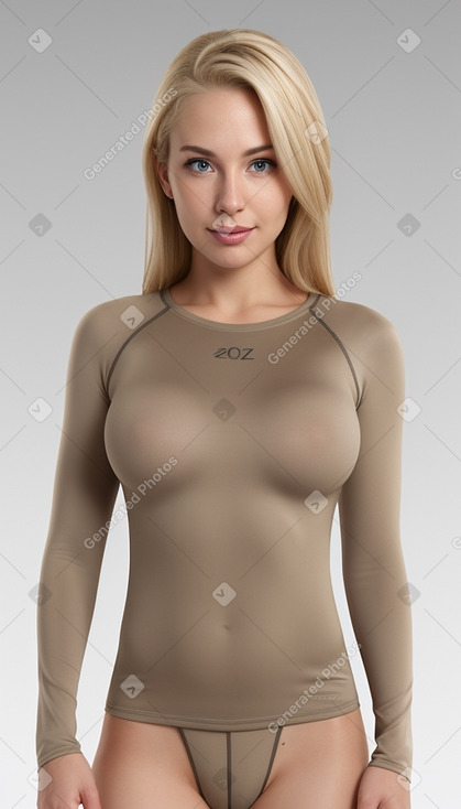 Adult female with  blonde hair