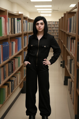 Iraqi young adult non-binary with  black hair