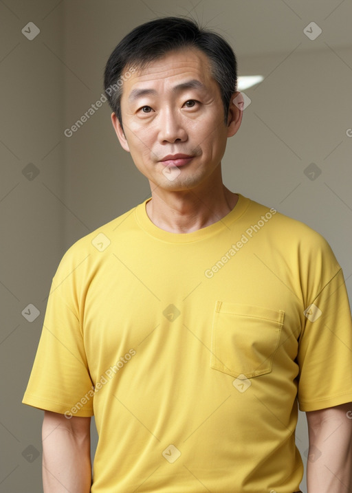 Korean middle-aged male 