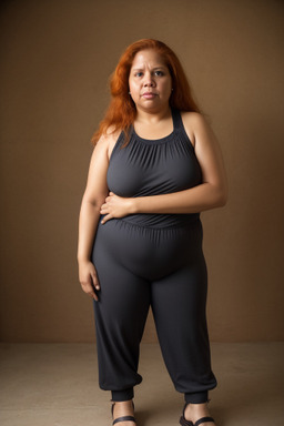 Honduran 45 years female with  ginger hair