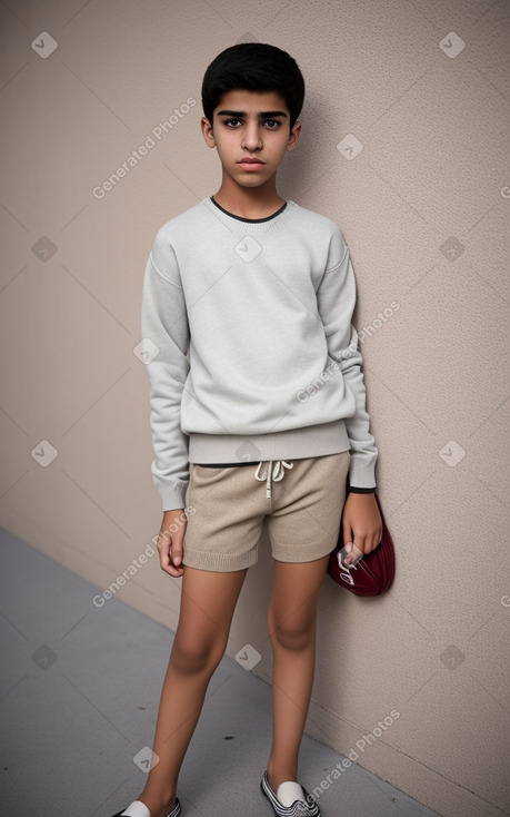 Qatari teenager boy 