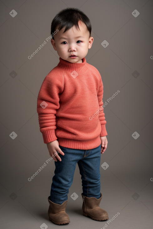 Mongolian infant boy 