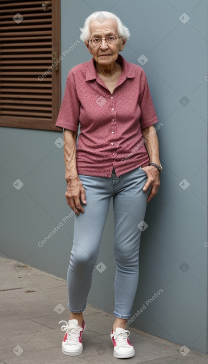 Costa rican elderly female 