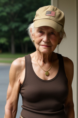 Elderly female with  blonde hair