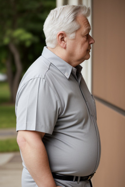 Danish elderly male with  gray hair