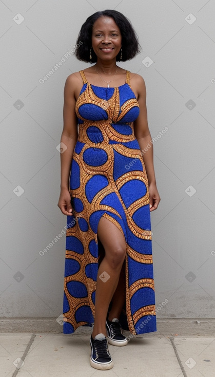 African middle-aged female 