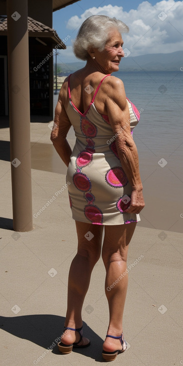 Costa rican elderly female 