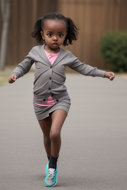 Ethiopian infant girl with  gray hair