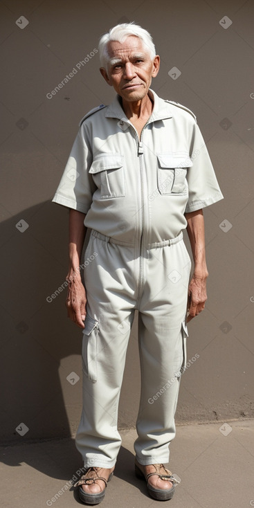 Tanzanian elderly male with  white hair