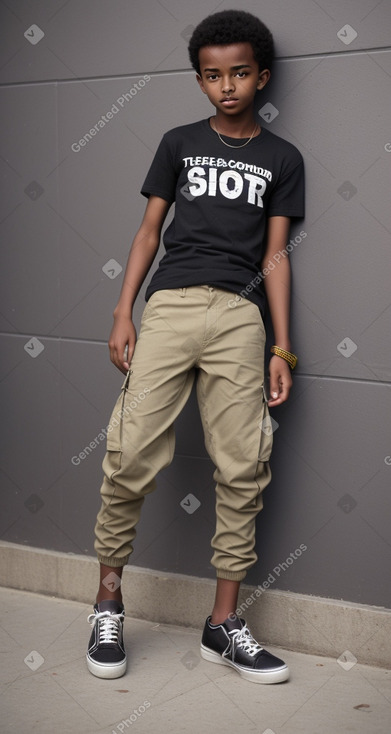 Ethiopian teenager boy 