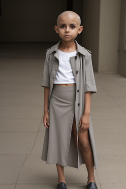 Dominican child female with  gray hair