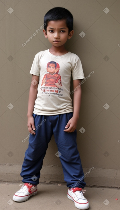 Nepalese child boy 