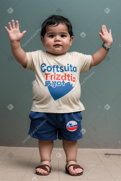 Costa rican infant boy 