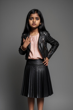 Bangladeshi child female with  black hair